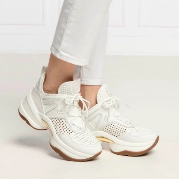 Michael Kors Olympia white leather
Trainer Sneakers Size8.5 - Picture 2 of 11